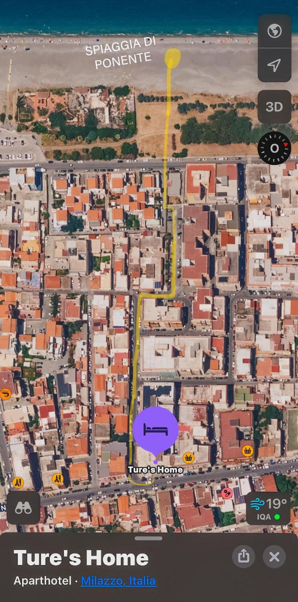 Seaview Terrace Apartment Relax & Comfort In Milazzo, Ture'S Home 외부 사진